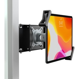 CTA Digital Universal Security Mullion Side Mount - 10.50" Screen Support - 75 x 75 - Metal - 1