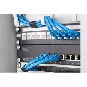 Digitus 8-Port Gigabit Switch, 10 Zoll, Managed. Switch-Typ: Managed, Switch-Ebene: L2+. Basic Switching RJ-45 Ethernet Po
