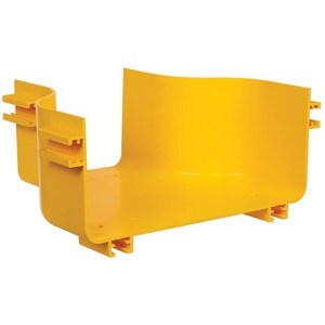 Eaton Tripp Lite Series Toolless Adapter Fitting for Fiber Routing System, 120 mm to 240 mm (5 in. to 10 in.) - Yellow - P