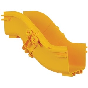 Eaton Tripp Lite Series Toolless 45-Degree Up/Down Ramp Kit for Fiber Routing System, 120 mm (5 in.) - Up/Down Ramp - Yell