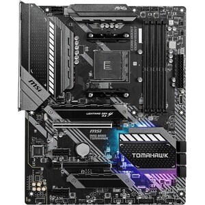 MSI MAG B550 TOMAHAWK Desktop Motherboard - AMD B550 Chipset - Socket AM4 - ATX - 128 GB DDR4 SDRAM Maximum RAM - DIMM, UD