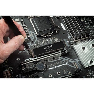 SSD Crucial P5 CT1000P5SSD8 - M.2 2280 Interne - 1 To - PCI Express NVMe (PCI Express NVMe 3.0) - 600 To TBW - 3400 Mo/s T