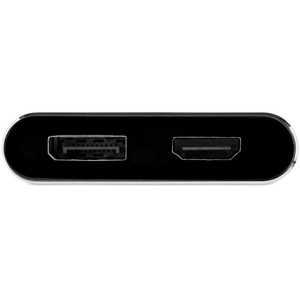StarTech.com Video Adapter - 1 Each - 1 x Type C USB Male - 1 x HDMI 2.0 Digital Audio/Video Female, 1 x DisplayPort 1.2 D