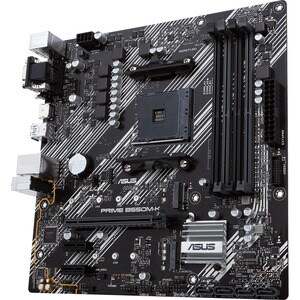 Asus Prime B550M-K Desktop Motherboard - AMD B550 Chipset - Socket AM4 - Micro ATX - 128 GB DDR4 SDRAM Maximum RAM - DIMM,