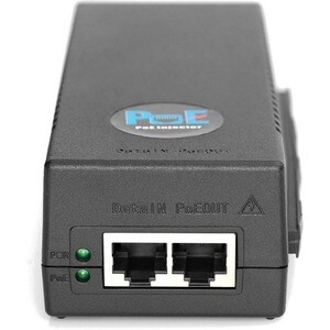 Digitus DN-95108 PoE Injector - 120 V AC, 230 V AC Input - 52 V DC Output - 1 x Gigabit Ethernet Input Port(s) - 1 x Gigab