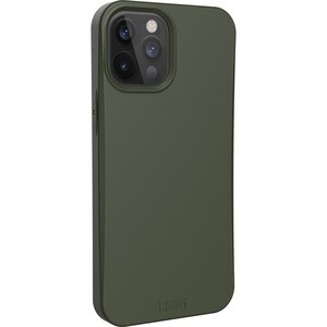 Urban Armor Gear Outback Bio Case for Apple iPhone 12 Pro Max Smartphone - Olive - Soft-touch, Smooth - Drop Resistant, Sh