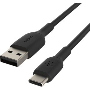 Belkin USB-C to USB-A Cable (3m / 9.8ft, Black) - 2.99 m USB-C/USB-A Data Transfer Cable for Smartphone, Tablet, Notebook,