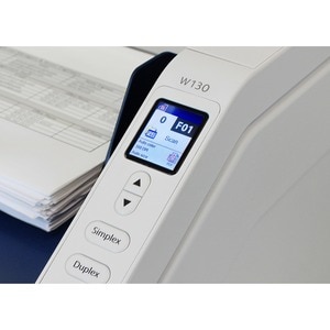 Xerox W130 Production Scanner, Color, Duplex, 130 ppm / 260 ipm, 500-page ADF 130PPM 500ADF 10K DAILY