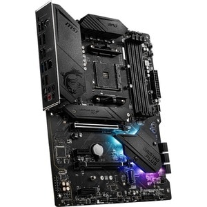 MSI MPG B550 GAMING PLUS Desktop Motherboard - AMD B550 Chipset - Socket AM4 - ATX - 128 GB DDR4 SDRAM Maximum RAM - DIMM,