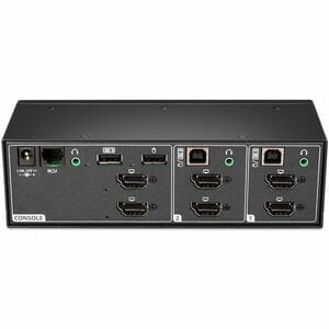 Vertiv Avocent Cybex SC900 Secure Desktop KVM Switch, Dual Head Monitor, 2 Port, Common Access Card, NIAP Version 4.0, TAA