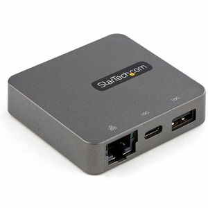 StarTech.com USB-C Multiport Adapter - USB 3.1 Gen 2 Type-C Mini Dock - USB-C to 4K HDMI or 1080p VGA - 10Gbps USB-A & USB