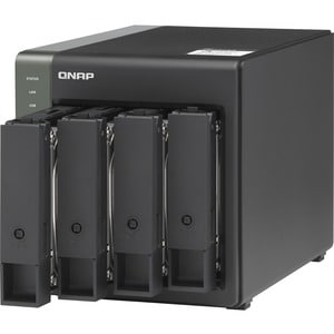 QNAP TS-431X3-4G 4 x Total Bays SAN/NAS Storage System - 512 MB Flash Memory Capacity Alpine AL-314 Quad-core (4 Core) 1.7