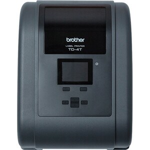 Brother TD-4650TNWB Desktop Direct Thermal/Thermal Transfer Printer - Monochrome - Label Print - USB - Serial - Bluetooth 