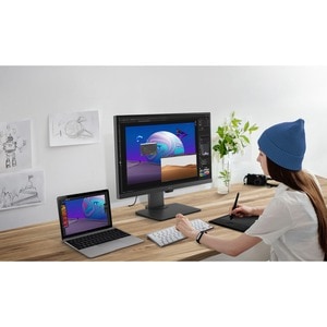 BenQ PD2705Q 68,6 cm (27 Zoll) WQHD LED LCD-Monitor - 16:9 Format - Dunkelgrau - 685,80 mm Class - IPS-Technologie (In-Pla
