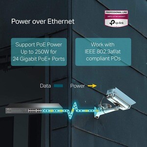 Conmutador Ethernet TP-Link JetStream  TL-SG2428P 28 Puertos Gestionable - 4 Capa compatible - Modular - 4 Ranuras SFP - 3