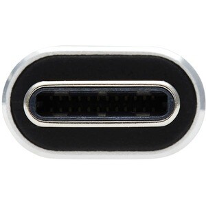 Eaton Tripp Lite Series USB-C to HDMI Flat Adapter Cable (M/F), 4K 60 Hz, HDR, Thunderbolt 3 Compatible, Black, 5 in. (12.