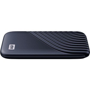 WD My Passport WDBAGF0010BBL-WESN 1 TB Portable Solid State Drive - External - Midnight Blue - Desktop PC Device Supported