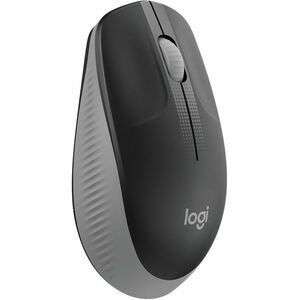 Logitech M190 Full-size Mouse - Mid Gray - Wireless