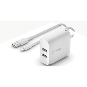 Belkin BOOST↑CHARGE AC Adapter - 24 W - 4.80 A - White