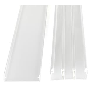 StarTech.com Cable Management Raceway 78" - 3 Compartment Network Cord Hider/ Cover/ Concealer Kit - Channel Cable/ Wire D