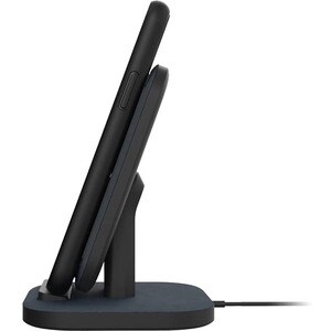 mophie 15W wireless charging stand - Universal for Qi-enabled devices. - 15 Watt Fast Charging for Qi-Cerified Phones Like