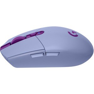 Logitech LIGHTSPEED G305 Gaming Mouse - Wi-Fi - USB - Optical - 6 Button(s) - Lilac - Wireless - 12000 dpi