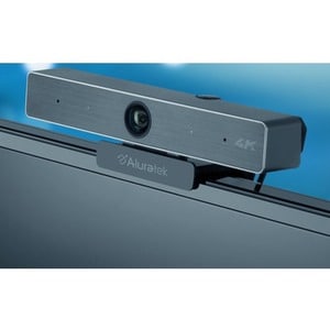 Aluratek LIVE Pro AWC4KF Video Conferencing Camera - 8 Megapixel - 30 fps - USB 2.0 - 3840 x 2160 Video - CMOS Sensor - Fi