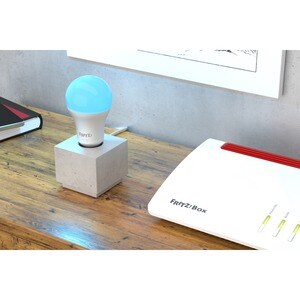 FRITZ! 500 LED-Glühlampe - 9 W - 806 lm - Weiß, Weiß, Mehrfärbig Lichtfarbe - E27 Basis - 2700 °K, 6500 °K Farbtemperatur 
