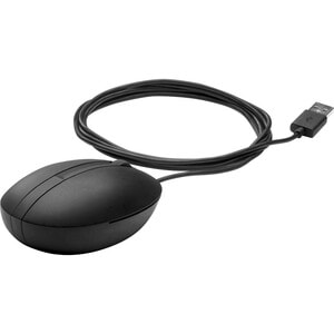 HP Wired Desktop 320M Mouse - Optical - Cable - USB - 1000 dpi - Scroll Wheel - 3 Button(s) - Symmetrical