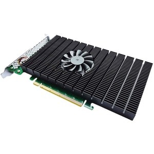 HighPoint 7500 NVMe Controller - PCI Express 4.0 x16 - Plug-in Card - RAID Supported - 1, 10 RAID Level - 4 x M.2 Interfac