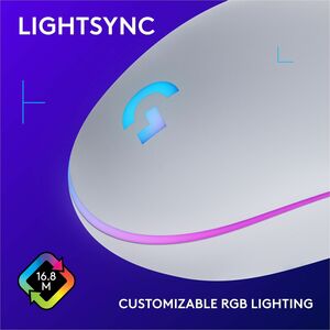 G203 LIGHTSYNC GAMING MOUSE - WHITE