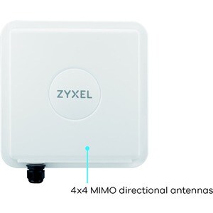 ZYXEL LTE7490-M904 Wi-Fi 4 IEEE 802.11b/g/n 1 SIM Cellular Wireless Router - 4G - WCDMA 850, WCDMA 1900, WCDMA 1800, WCDMA