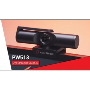AVerMedia Live Streamer PW513 Webcam - 8 Megapixel - 60 fps - USB 3.0 - TAA and NDAA Compliant - 3840 x 2160 Video - Exmor