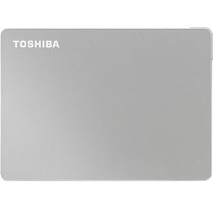 Toshiba Canvio Flex HDTX140ESCCA 4 TB Portable Hard Drive - 2.5" External - Silver - Desktop PC, Tablet PC, MAC Device Sup