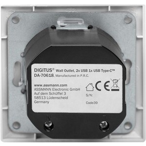 Digitus 15,50 W Wechselstromadapter - 15,50 W - 5 V Gleichstrom - 3,10 A