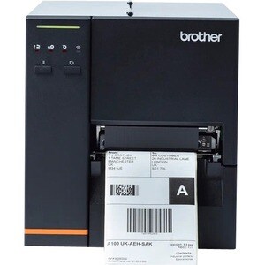 Stampante termica diretta/a trasferimento Brother TJ-4120TN - Monocromatico - Nero - Etichetta stampabile - 11,43 m Lunghe