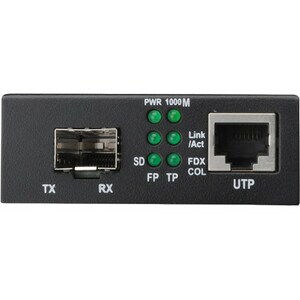 Digitus DN-82211 Transceiver/Medienkonverter - 1 Anschluss(e)Netzwerk (RJ-45) - Twisted Pair, Glasfaserleitung - 10 Gigabi