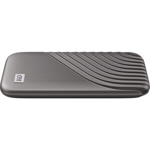 WD My Passport WDBAGF0010BGY-WESN 1 TB Portátil Unidade de estado sólido - Externo - Cinza Espacial - USB 3.2 (Gen 2) Tipo