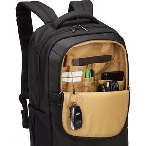 Sacoche de transport Case Logic - Sac à dos Style pour 30,5 cm (12") à 39,6 cm (15,6") Ordinateur Portable - Noir - Polyes