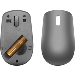 Lenovo 530 Mouse - Radio Frequency - USB Type A - Optical - 3 Button(s) - Graphite - Wireless - 2.40 GHz - 1200 dpi - Scro