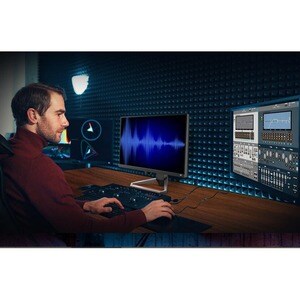 BenQ MOBIUZ EX2710 68,6 cm (27 Zoll) Full HD LED Gaming-LCD-Monitor - 16:9 Format - Dunkelgrau, Schwarz - 685,80 mm Class 