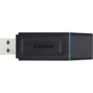 Kingston DataTraveler Exodia DTX 64 GB USB 3.2 (Gen 1) Flash Drive - Black, Teal