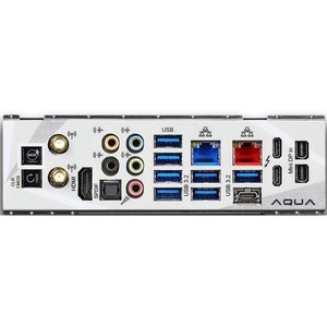 ASRock Z490 AQUA Desktop Motherboard - Intel Z490 Chipset - Socket LGA-1200 - Intel Optane Memory Ready - Extended ATX - 1