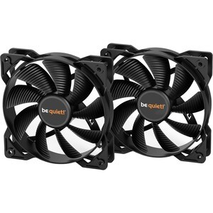 be quiet! 6 Cooling Fan/Radiator/Pump - Cooling System, Gaming Console - 140 mm Maximum Fan Diameter - 2 x Fan(s) - 1600 r