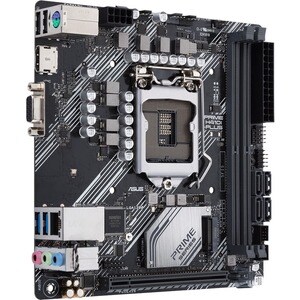 Asus Prime H410I-PLUS/CSM Desktop Motherboard - Intel H410 Chipset - Socket LGA-1200 - Mini ITX - 64 GB DDR4 SDRAM Maximum