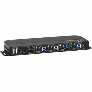 Eaton Tripp Lite Series 4-Port DisplayPort/USB KVM Switch - 4K 60 Hz, HDR, HDCP 2.2, IR, DP 1.4, USB Sharing - 4 Computer(