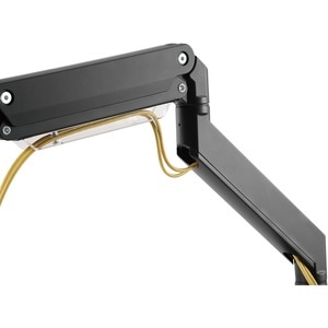 Neomounts Neomounts Pro NM-D775DX3BLACK Desk Mount for Flat Panel Display - Black - 3 Display(s) Supported - 68.6 cm (27")