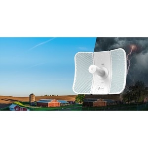 TP-Link CPE710 IEEE 802.11a/n/ac 867 Mbit/s Wireless Bridge - 5 GHz - MIMO Technology - 1 x Network (RJ-45) - Gigabit Ethe