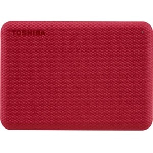 Disco Duro Pórtatil Toshiba Canvio Advance HDTCA20ER3AA - 2.5" Externo - 2 TB - Rojo - USB 3.2 (Gen 1) - 2 Año(s) Garantía