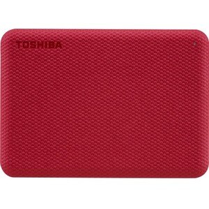 Toshiba Canvio Advance Tragbar Festplatte - 2,5" Extern - 2 TB - Rot - USB 3.2 (Gen 1)